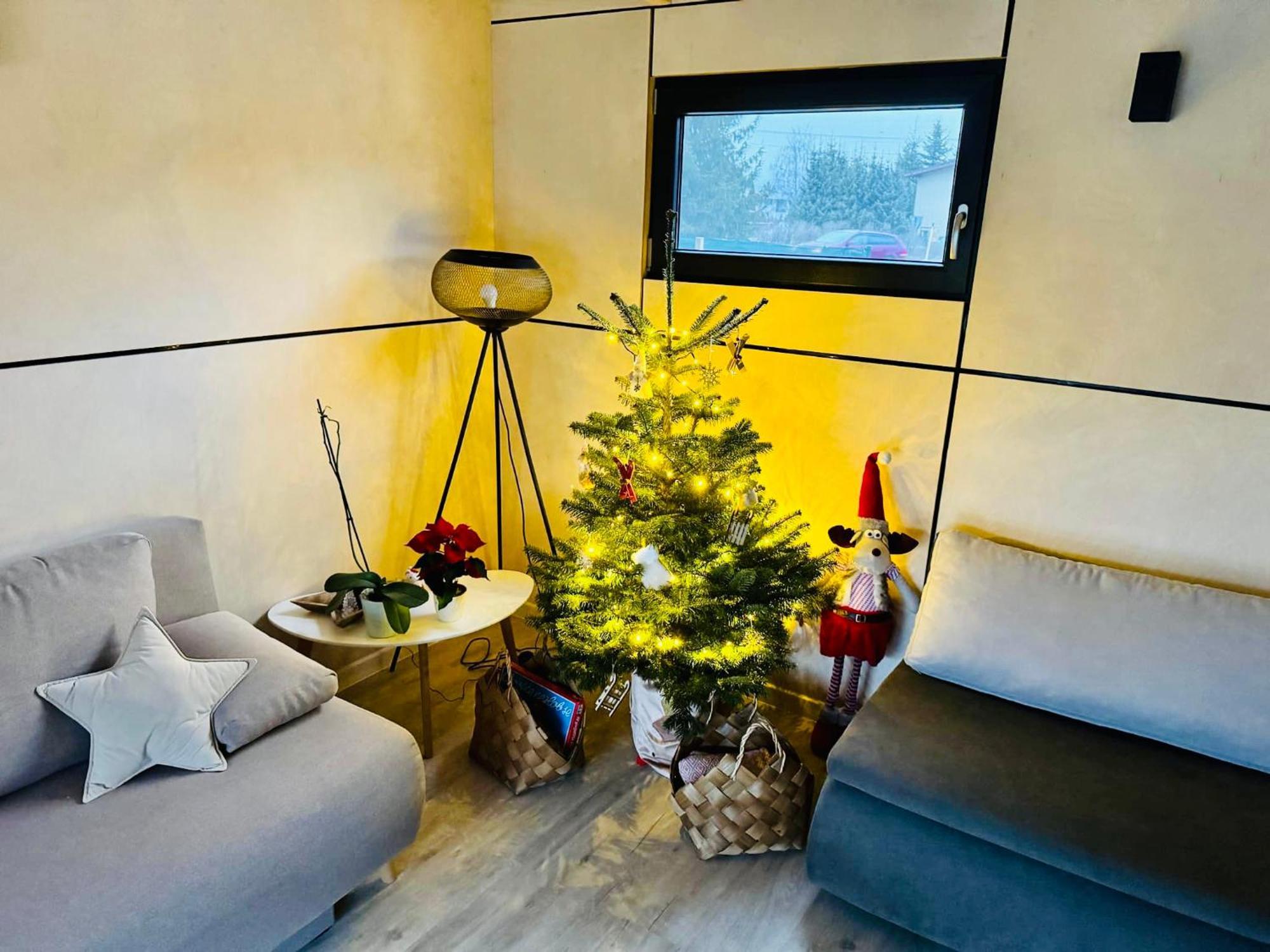 Domcek Pod Vezami S Virivkou A Grilom, Pri Termalnom Kupalisku Apartment Liptovsky Jan Bagian luar foto